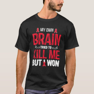 Schlaganfall Überlebende mein Gehirn versucht, mic T-Shirt