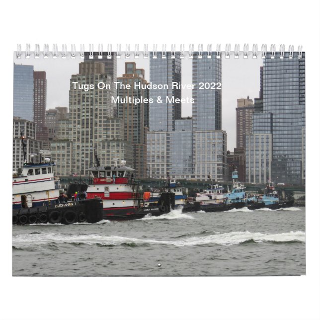 Schläge auf dem Hudson River 2022 - Multiples & Me Kalender (Titelbild)