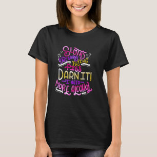 Schläge Unicorns Fliegende Schweine Darn I brauche T-Shirt