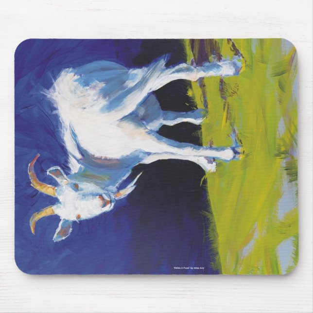 Schlagen Sie eine Pose! Mousepad (Vorne)