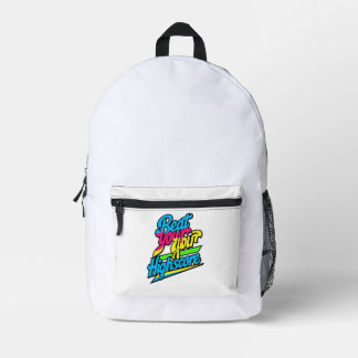 Schlagen Sie Ihren hohen Wert an Bedruckter Rucksack