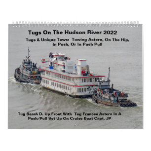 Schläger auf dem Hudson River mit einzigartigen T Kalender