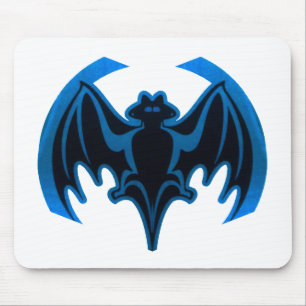 Schläger-Blau die MUSEUM Zazzle Geschenke Mousepad