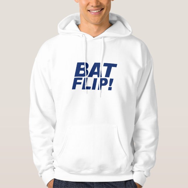 Schläger drehen Shirt-Baseball-Endspiele 2015 um Hoodie (Vorderseite)
