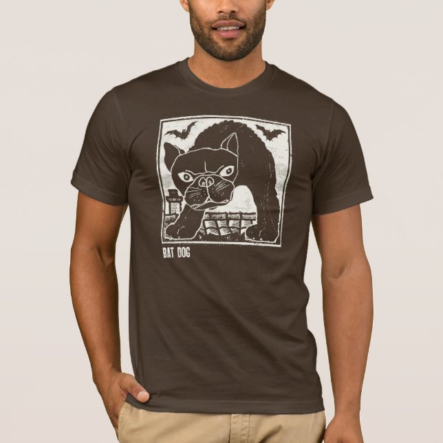 Schläger-Hund T-Shirt (Vorderseite)