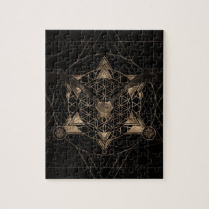 Schläger in der heiligen Geometrie - Schwarzes un