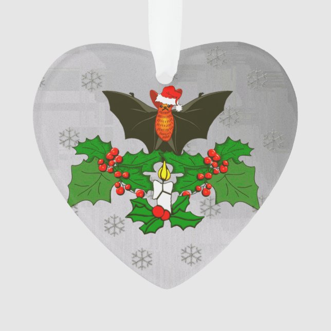 Schläger in der Stechpalme Ornament (Vorderseite)