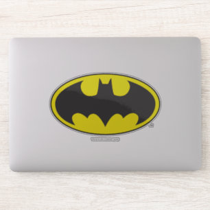Schläger-Oval-Logo Batman-Symbol-  Aufkleber
