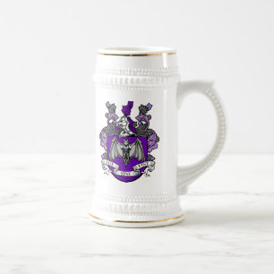 Schläger-Wappen lila - Tasse