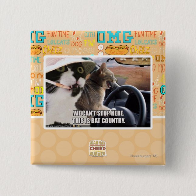 Schlägerland Button (Vorderseite)