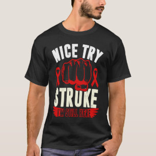 Schlaglicht Überlebenschance Bewusstsein Red Ribbo T-Shirt