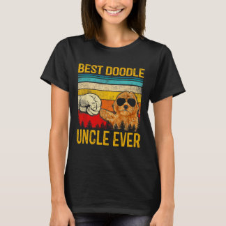 schlägt Doodle Uncle Ever Goldendoodle Dog Gift Fa T-Shirt