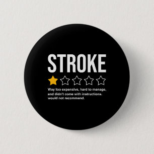 Schlagüberlebung Herzkrankheiten Kriegerkarte Button