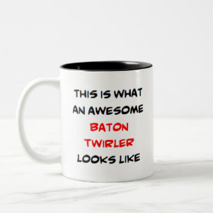 Schlagwirler, phantastisch zweifarbige tasse