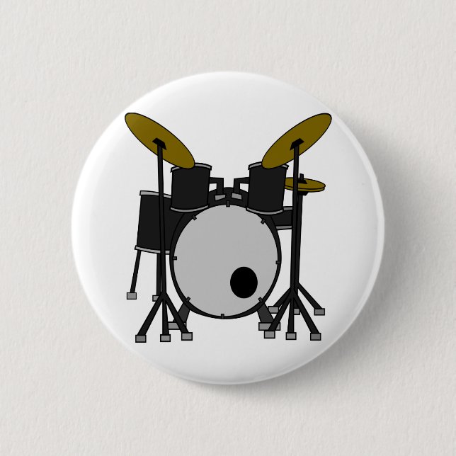 Schlagzeug Button (Vorderseite)