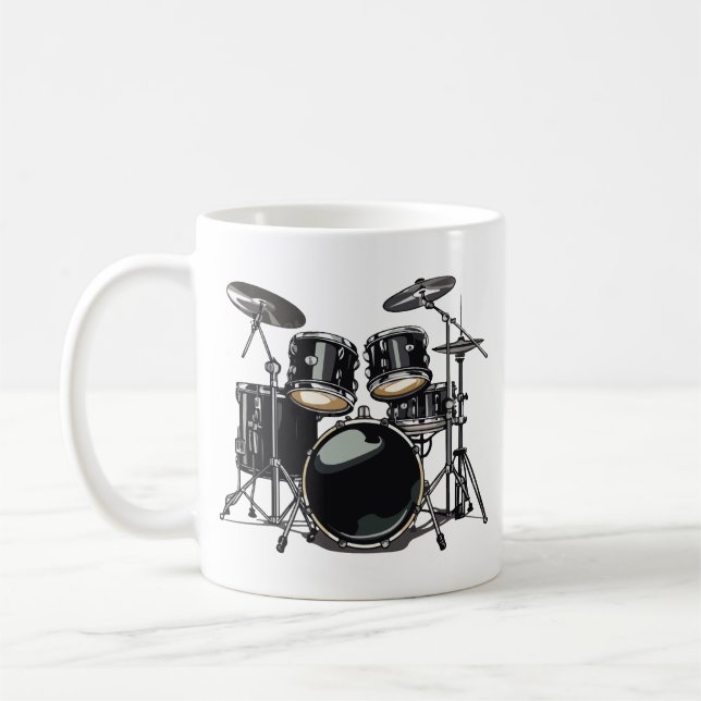 Schlagzeug Kaffeetasse (Links)