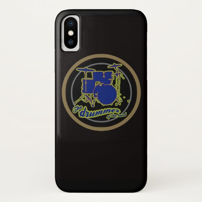 Schlagzeug ~ Schlagzeuger Case-Mate iPhone Hülle (Rückseite)