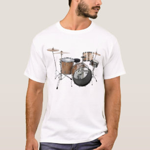 Schlagzeug-Schlagzeuger-Rockband-Musiker-Gig-Playb T-Shirt