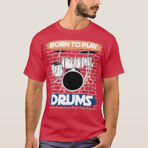 Schlagzeug Set Drummer Musikinstrument Trommeln T-Shirt