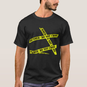 Schlagzeuger-kreuzen Sie nicht T-Shirt