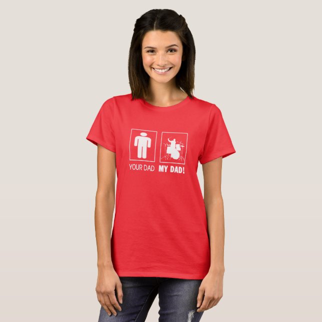 SCHLAGZEUGER - MEIN VATER T-Shirt (Vorne ganz)