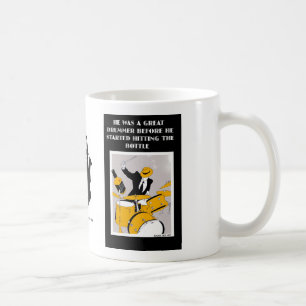 Schlagzeuger-Tasse Kaffeetasse