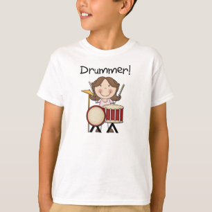 Schlagzeuger - weibliche T-Shirts und Geschenke
