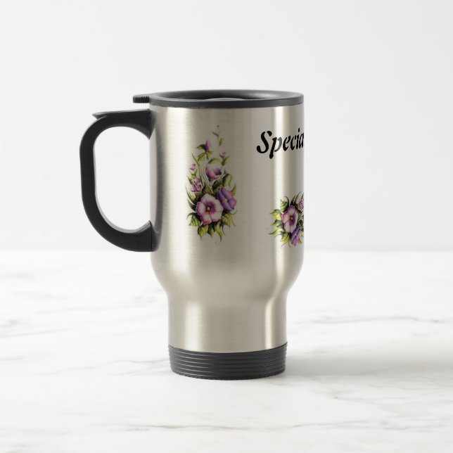 Schlamm, eingebrannt, Reise-Tasse, ronpaul Reisebecher (Links)