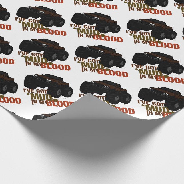 Schlamm in meinem Blut Geschenkpapier (Ecke)