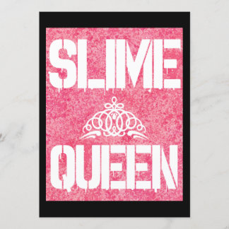 Schlamm-Königin-Einladung, Einladung