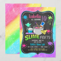 Schlamm-Zeit-Pastellgeburtstags-Party Einladung