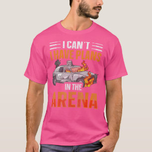 Schlämmen von Autos Zerstörung Derby-Zitat für ein T-Shirt