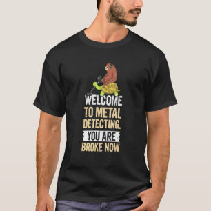 Schlammfisch-Zitat für einen Schatzsucher T-Shirt