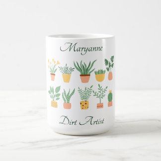 Schlammkünstler-Tasse, Gärtner und Pflanzenliebhab Kaffeetasse