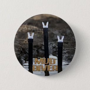 Schlammtaucher w Titel Rundknopf Button