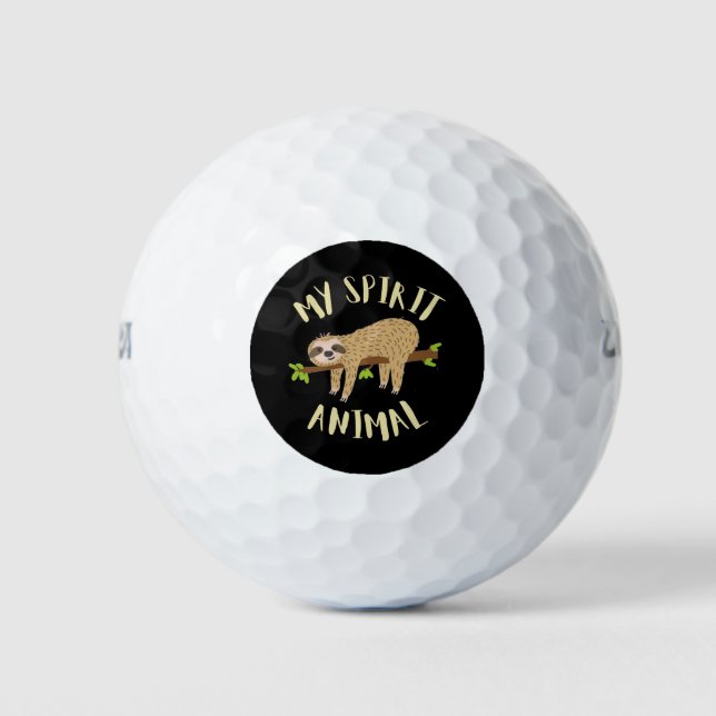 Schlampe Golfball (Vorderseite)