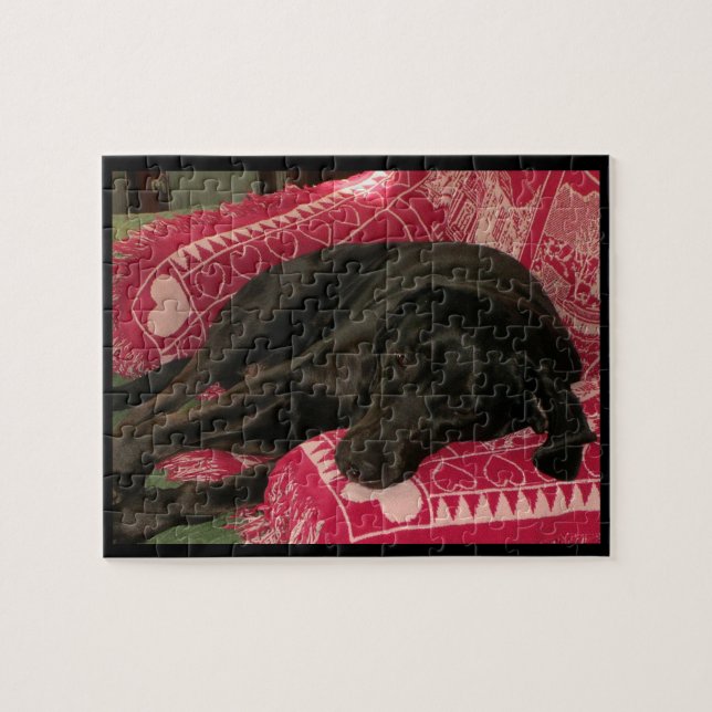 Schlampe-Hundepuzzle (Horizontal)