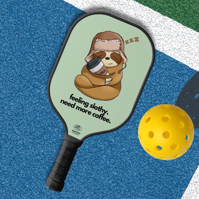 Schlampe-Schläge-Kaffee Pickleball Schläger (Von Creator hochgeladen)