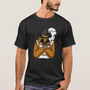 Schlampentierrauchen Zigaretten Stil ein Hip Hop, T-Shirt