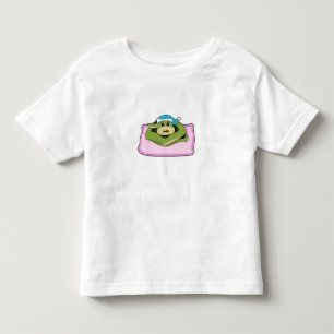 Schlange beim Schlafen mit Nachtkappe Kleinkind T-shirt
