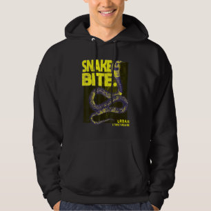 Schlange Bite Urban Streetwear 1 Hoodie