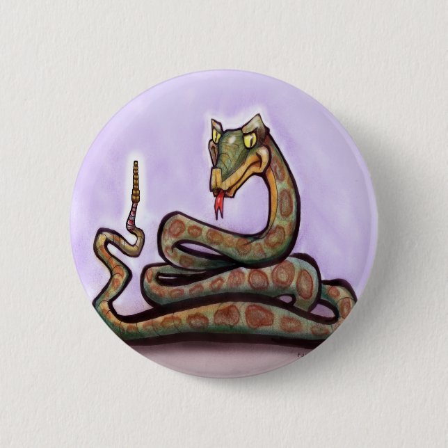 Schlange Button (Vorderseite)