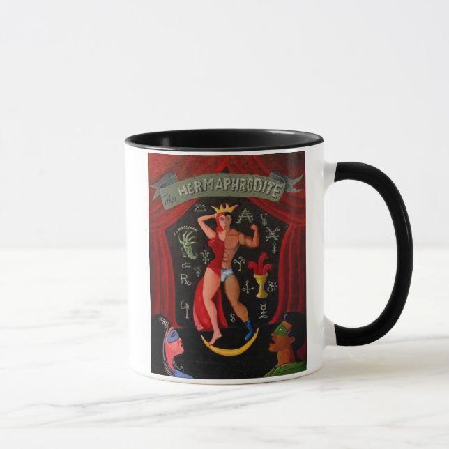 Schlange Chalice Hermaphrodite Tasse (Rechts)