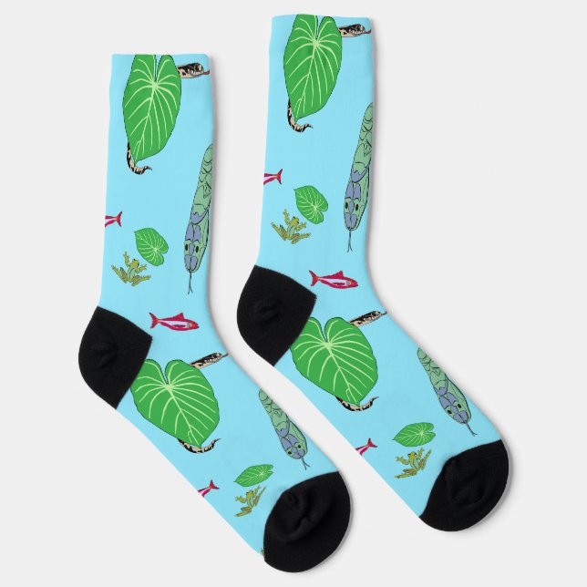 Schlange Crew Socken (Rechts)