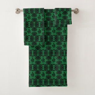 Schlange Damask Handtuch Set