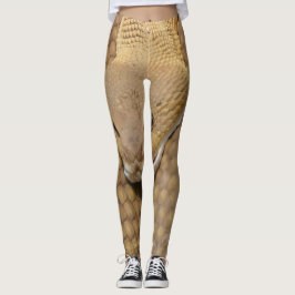 Schlange Druckschwärze Schlange Hautschichten Leggings