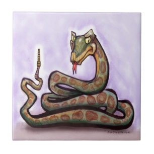 Schlange Fliese
