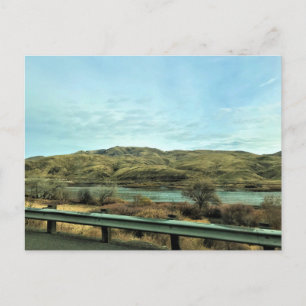 Schlange Fluss, Baker Landkreis, Oregon Postkarte