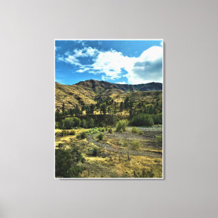 Schlange Fluss, Landkreis Wallowa, Oregon Leinwanddruck