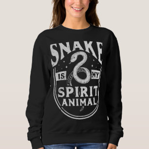 Schlange Frauen Mens Anaconda Reptiles Schlange Mu Sweatshirt